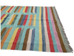 Rare Modern Afghan Handwoven Kilim 218 x 145 CM - Image 4