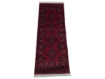 Stunning Afghan Turkman Handknotted Runner - 202 x 80 CM - Image 2