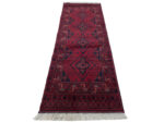 Red Handknotted Runner