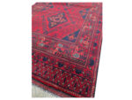 Stunning Afghan Turkman Handknotted Runner - 202 x 80 CM - Image 4
