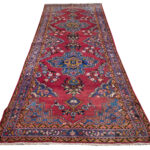 Stunning Vintage style Persian Hamadan Carpet 314 x 120 cm