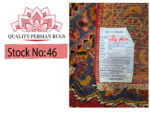 Stunning Vintage style Persian Hamadan Carpet 314 x 120 cm - Image 7