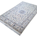 Fine Hand-knotted Nain Carpet 208 x 139 cm