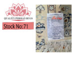 Fine Hand-knotted Nain Carpet 208 x 139 cm - Image 8