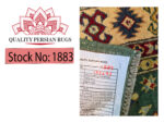 Fine Afghan Kazaq Carpet 153 x 95 cm - Image 6