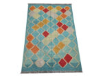 Stunning woolen Handmade Kilim 204 x 153 cm