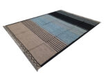 Stunning modern woolen Handmade Kilim 239 x 181 cm - Image 3