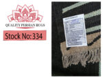 Stunning modern woolen Handmade Kilim 239 x 181 cm - Image 7