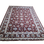 Maroon Machine Made Carpet