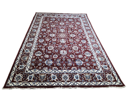 Maroon Machine Made Carpet