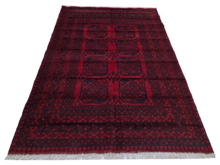 Red Afghan Carpet
