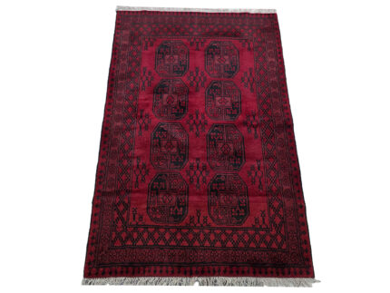 red Afghan Carpet