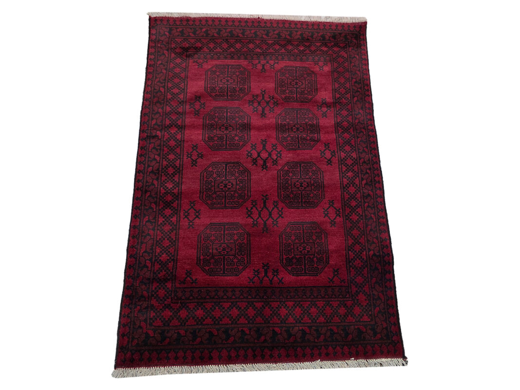 Red Afghan Carpet