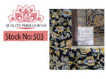 Fine Persian Hand-knotted Kashan Carpet 276 X 190 cm - Image 7