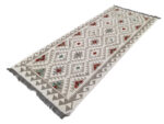 2 Meter Handwoven Natural Kilim Runner - 199 x 83 CM - Image 3