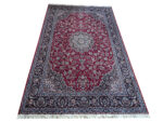 Red Pre-loved Kashan Carpet 350 x 250 CM 