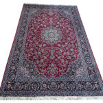 Red Pre-loved Kashan Carpet 350 x 250 CM 