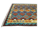 Fine Afghan Handwoven Choubi Kilim - 205 x 147 CM - Image 4