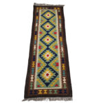 Fine Afghan Maimana Kilim Runner 204 X 62 cm
