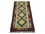 Fine Afghan Maimana Kilim Runner 204 X 62 cm - Image 2