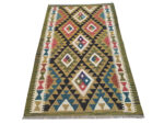 Incredible Afghan Maimana Handwoven Kilim - 150 x 99 CM - Image 2