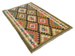 Incredible Afghan Maimana Handwoven Kilim - 150 x 99 CM - Image 3