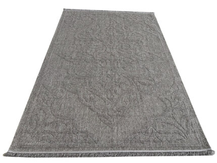 Dark Grey Jute Carpet