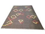 Rare Modern Afghan Natural Kilim 246 x 185 CM - Image 3