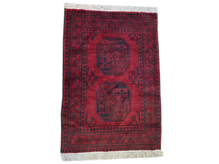 Red Afghan Carpet