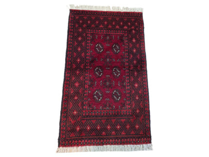 Red Afghan Carpet