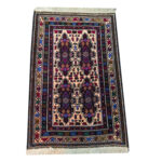 Fine Afghan Turkman Hand-knotted  - 136 X 92 cm