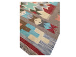 Beautiful Afghan Handwoven Choubi Kilim - 118 x 87 CM - Image 4