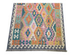 Fine Afghan Handwoven Choubi Kilim - 176 x 131 cm - Image 3