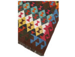 Stunning Handwoven Choubi Kilim Runner - 288 X 88 CM - Image 4