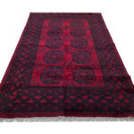 Red Afghan Carpet