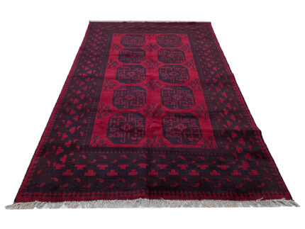 Red Afghan Carpet