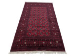 Red Afghan Bukhara Carpet