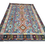 Stunning Afghan Handmade Choubi Kilim 340 x 261 cm