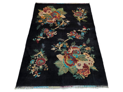 Black Handmade Carpet