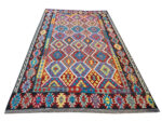 Gorgeous Afghan Handmade Choubi Kilim 348 x 261 cm - Image 3