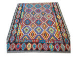 Gorgeous Afghan Handmade Choubi Kilim 348 x 261 cm - Image 4