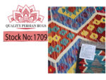 Gorgeous Afghan Handmade Choubi Kilim 348 x 261 cm - Image 7