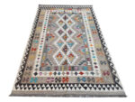 Incredible Afghan Handmade Natural Kilim 245 x 177 cm - Image 2