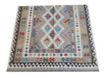 Incredible Afghan Handmade Natural Kilim 245 x 177 cm - Image 3
