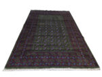 Stunning Green Afghan Kunduz Bukhara Design Carpet 305 x 203 CM - Image 2