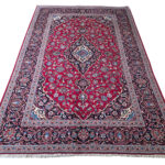 Incredible Hand-knotted Kashan Carpet 302 x 197 cm