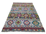 Stunning Handwoven Afghan Choubi Kilim - 247 x 171 CM - Image 2