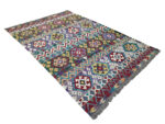Stunning Handwoven Afghan Choubi Kilim - 247 x 171 CM - Image 3