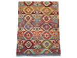 Beautiful Afghan Handwoven Choubi Kilim - 196 x 98 CM - Image 5