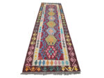 Stunning Afghan Handwoven Kilim Runner - 302 X 88 CM - Image 2